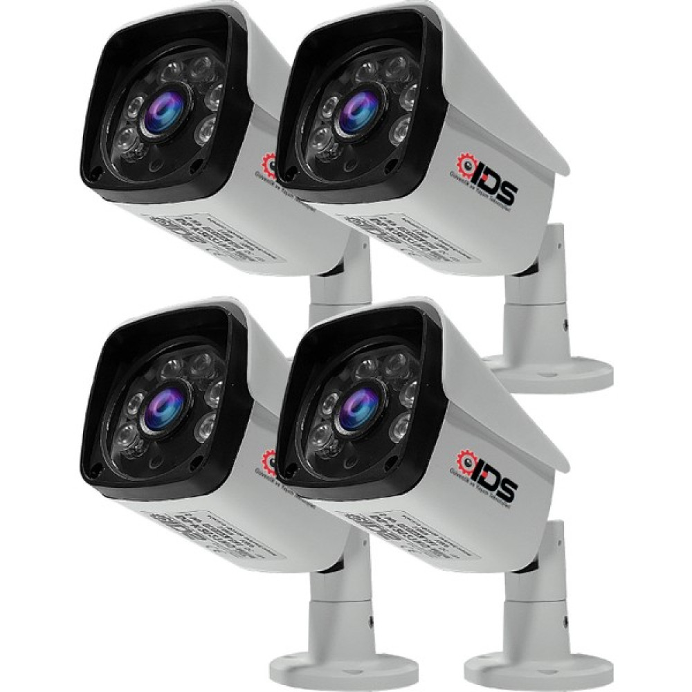 Ids 5mp Lensli 1080P Fullhd Ahd Güvenlik Kamerası Kamera Sistemleri Için Gece Görüşlü Su Geçirmez 4 Adet Güvenlik Kameraları Fiyatı