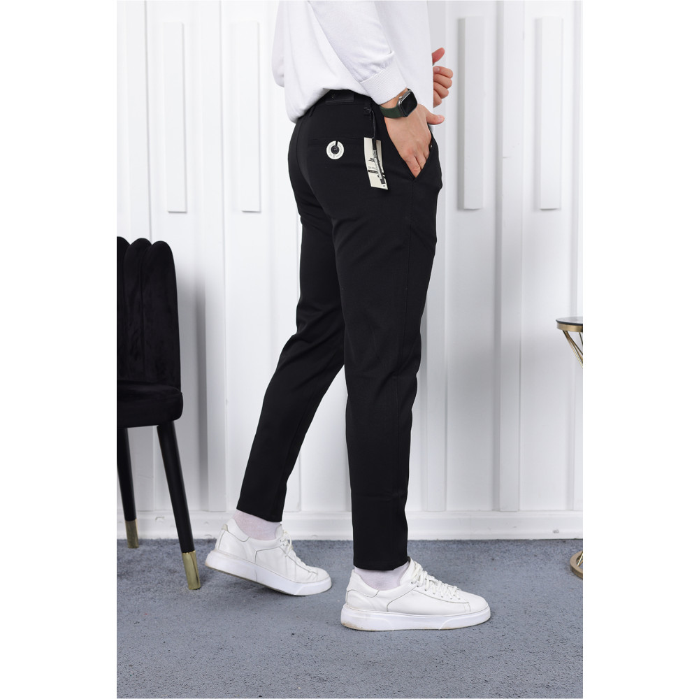 İDS COLLECTİON Mevsimlik Siyah Slim Fit Likralı Kumaş Pantolon 32 Beden Kadın Pantolon Fiyatı