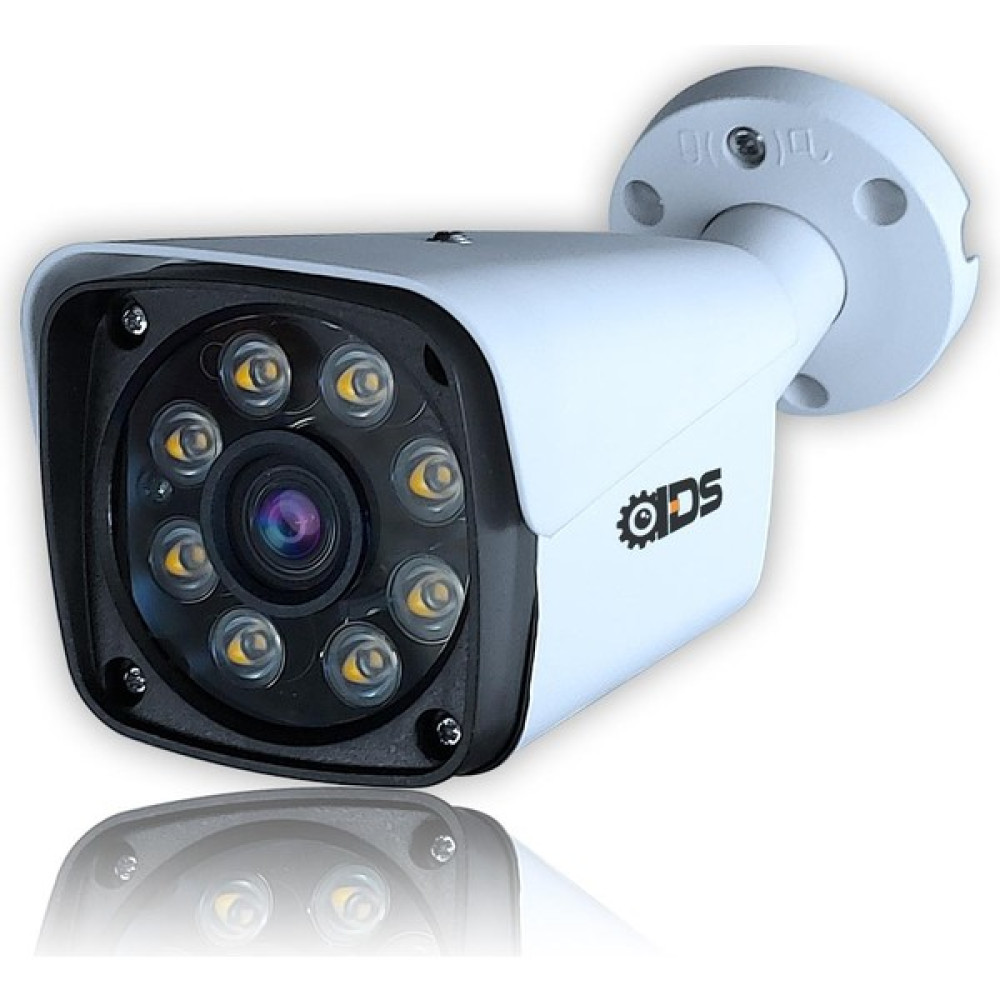 IDS Gece Renkli 5MP Lens 1080P Full HD Ahd Güvenlik Kamerası - 8xultra LED - Metal Kasa Güvenlik Kameraları Fiyatı