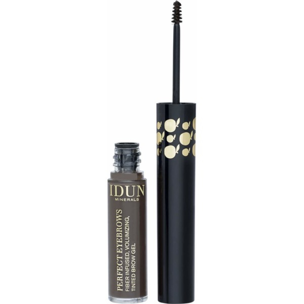 Idun Minerals Stockholm Perfect Eyebrows Tinted Gel Mascara Dark -Renkli Kaş Jeli Maskarası Koyu Kahverengi - % 100 Vegan - 5,5ml Makyaj Ürünleri Fiyatı