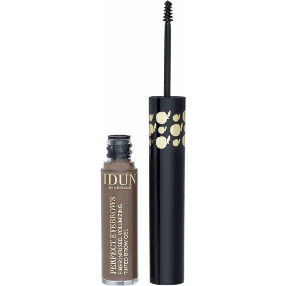 Idun Minerals Stockholm Perfect Eyebrows Tinted Gel Mascara Medium - Renkli Kaş Jeli Maskarası Medium Kahverengi - % 100 Vegan - 5,5ml Makyaj Ürünleri Fiyatı