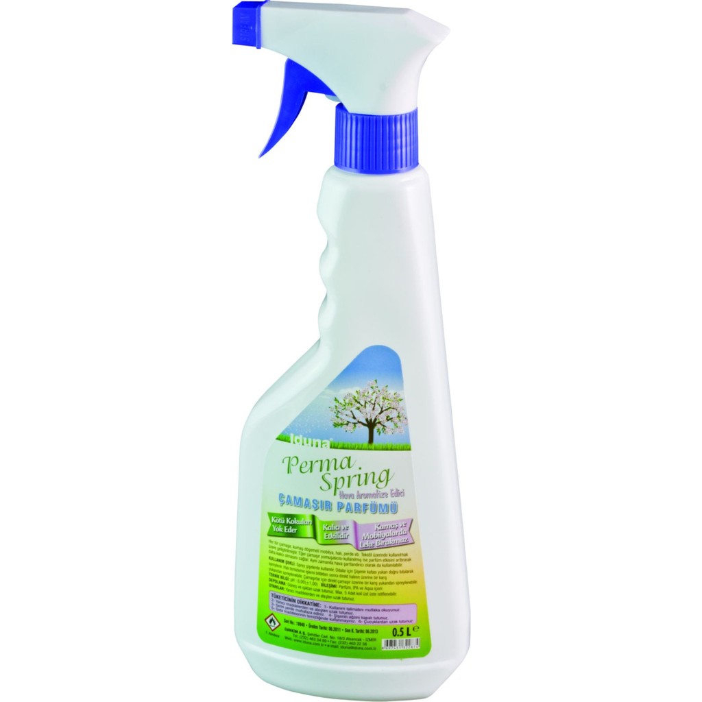 Iduna Perma Spring Hava Aromatize Edici ve Çamaşır Parfümü 500 ml Parfümler Fiyatı