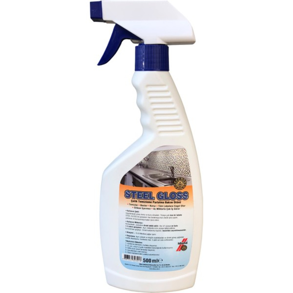 Iduna Steel Gloss Çelik Parlatma ve Bakım Ürünü 500Ml Oto Boyaları Fiyatı