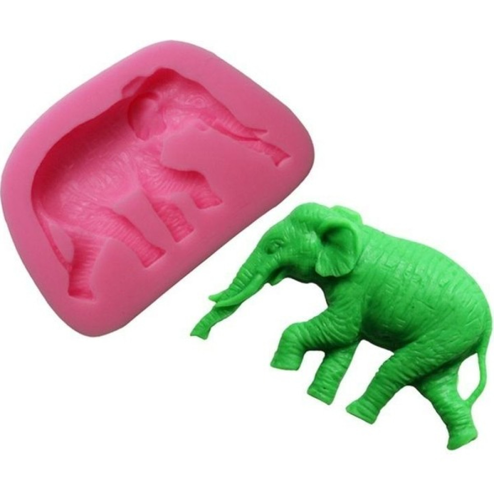 I&g Kalıp Silikon Fil Şeker Hamuru Kalıbı - Açık Pembe - 7.5x5 cm Ev & Dekorasyon Aksesuarları Fiyatı