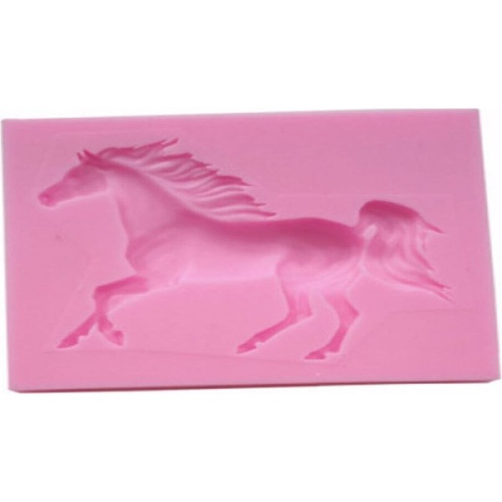 I&g Kalıp Tekli At Modelli Silikon Kalıp - Açık Pembe - 7.5x6 cm Ev & Dekorasyon Aksesuarları Fiyatı