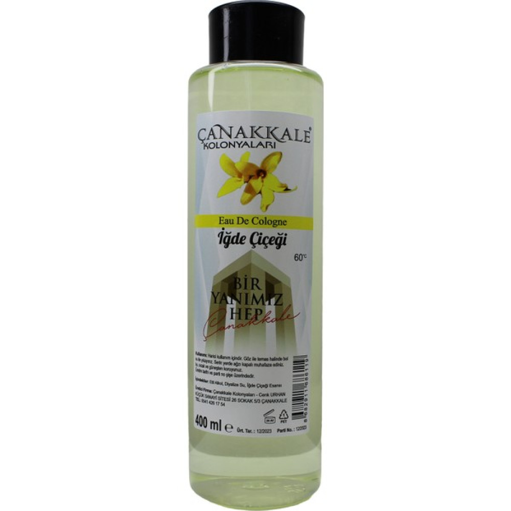 İğde Çiçeği Kolonyası - 400 ml - (Pet Şişe) Kolonya & Gülsuyu Fiyatı