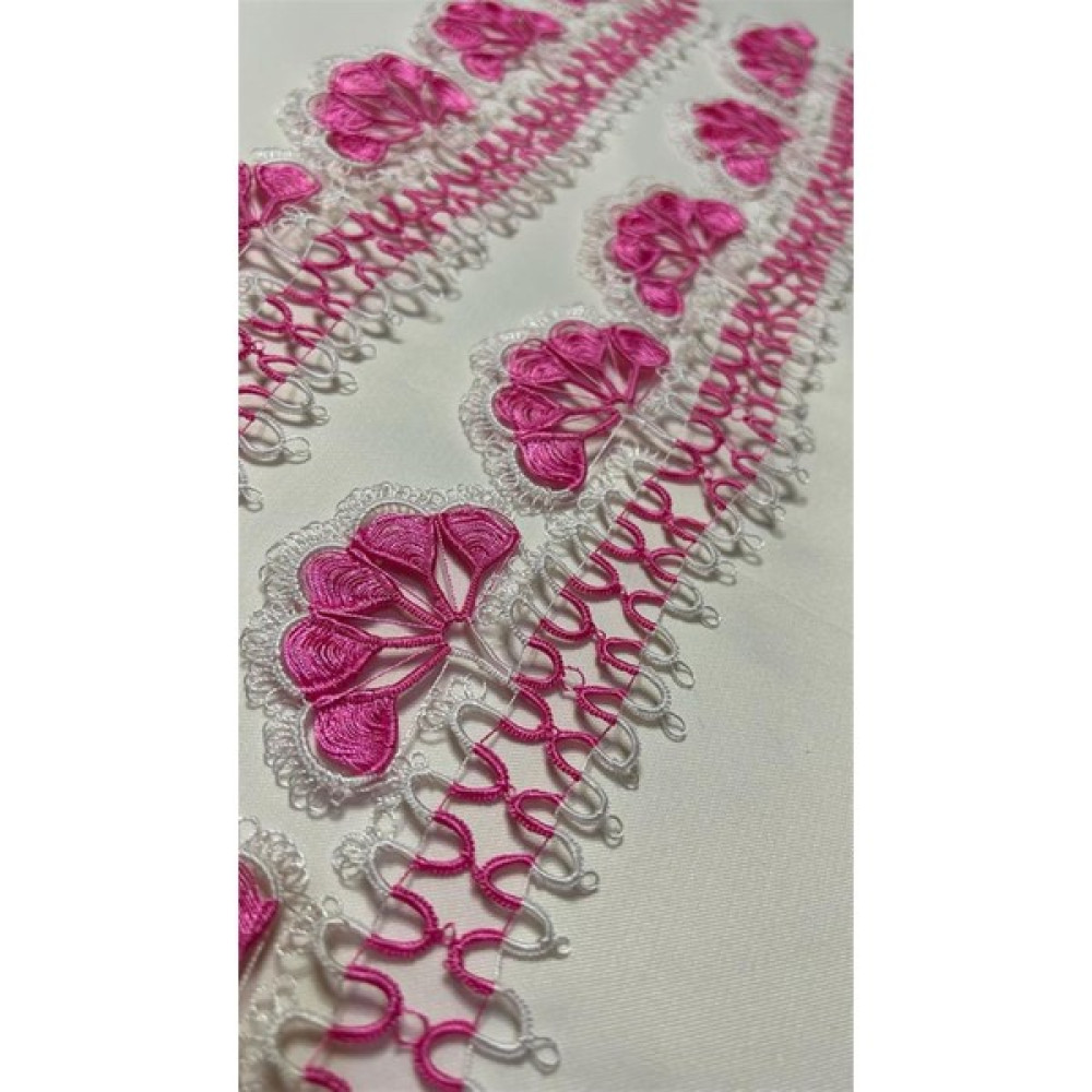İğne Oyası Havlu Kenarı-Havlu-Iğne Oyası-El Işi - Beyaz - 90 x 50 cm El / Yüz Havlusu Fiyatı