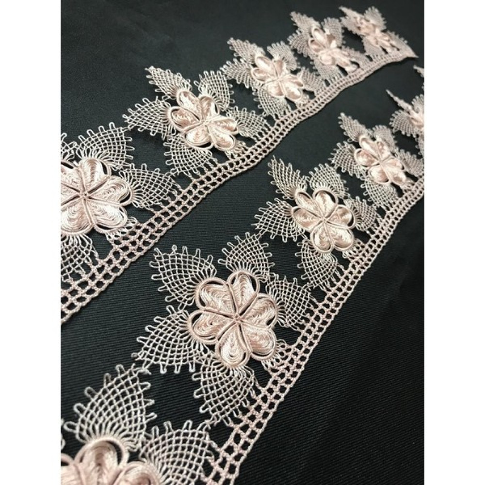 İğne Oyası Havlu Kenarı - Havlu - Iğne Oyası - Mekik Oyası - El Işi HK275 - 90 x 50 cm - Pudra El / Yüz Havlusu Fiyatı