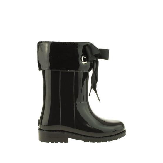 İgor W10114-002 Campera Charol Siyah Çocuk Yağmur Çizmesi