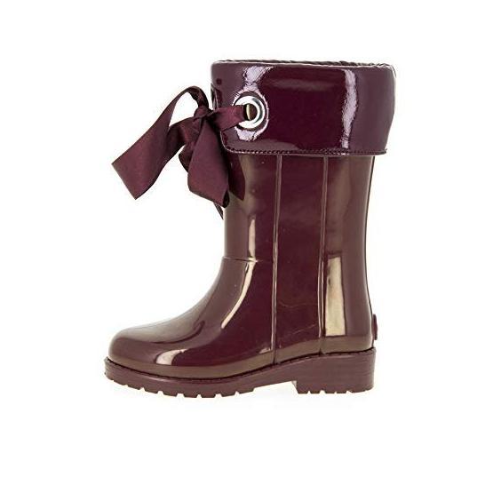 İgor W10114-025 Bordo 25 Negro Burdeos Black Plastik Çizme Bot Unisex Çocuk Bot Fiyatı