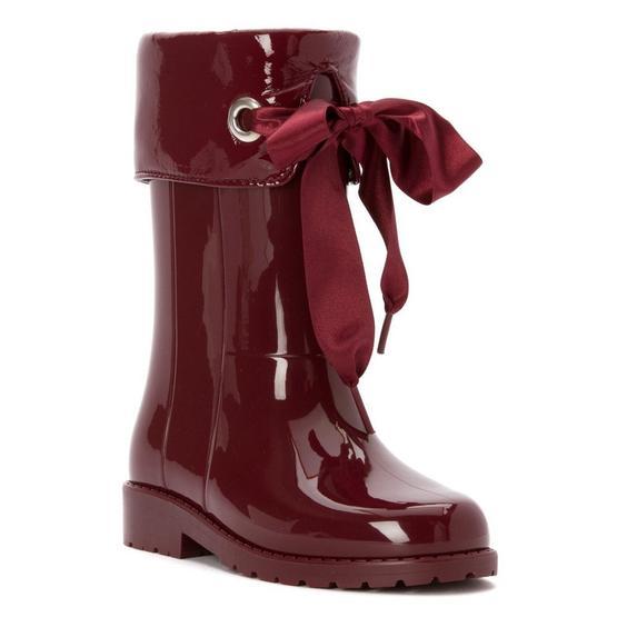 İgor W10114-025 Bordo 25 Negro Burdeos Black Plastik Çizme Bot