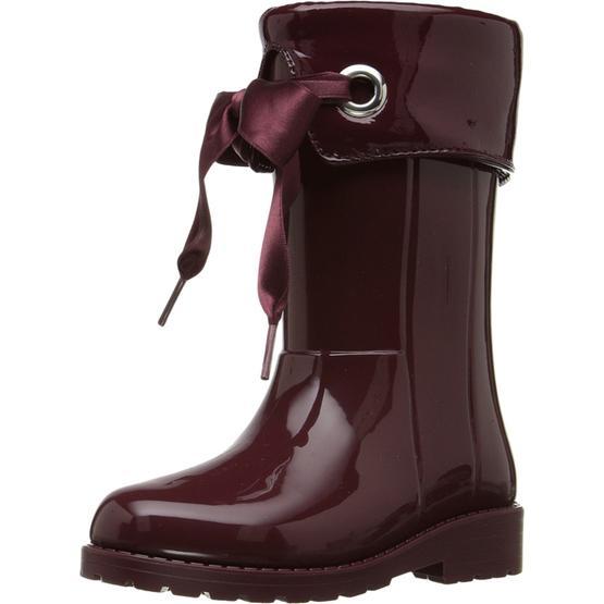 İgor W10114-025 Bordo 25 Negro Burdeos Black Plastik Çizme Bot