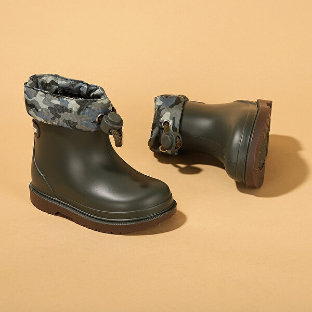 Igor W10212 Bimbi Camo Erkek/kız Çocuk Su Geçirmez Yağmur Kar Çizmesi Erkek Çocuk Bot Fiyatı