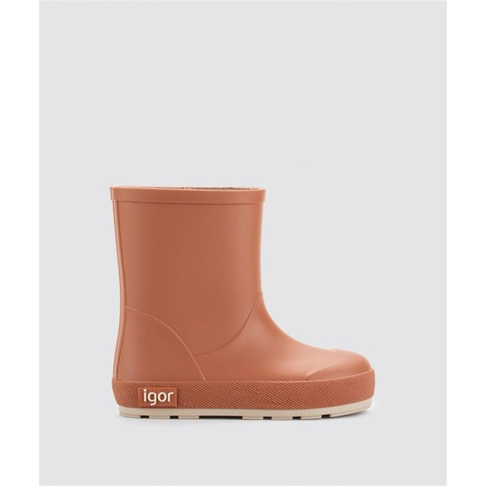 Igor W10291 Yogi Igor Marka Unisex Çocuk Yağmur Çizmesi Kiremit Rengi Kız Çocuk Bot Fiyatı