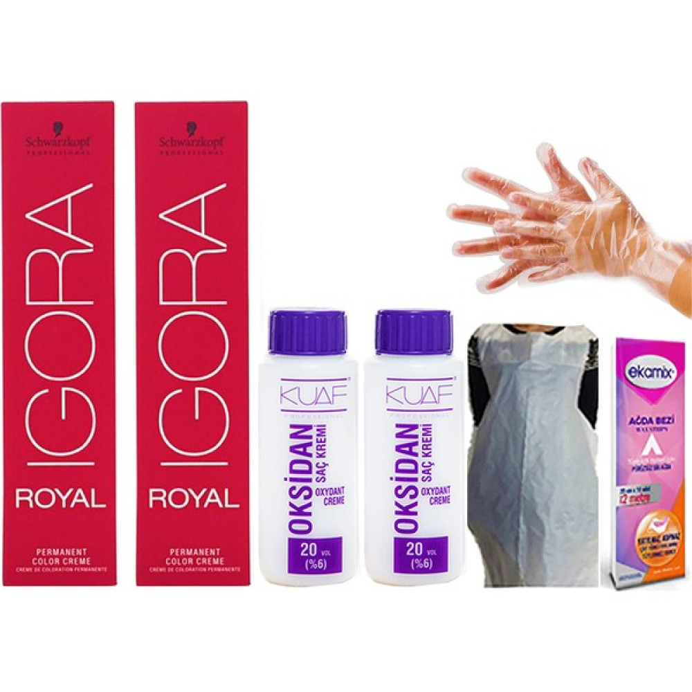 Igora Royal 7-1 Kumral Sandre Saç Boyası 2 Adet Oksidan 20vol 2 Adet Saç Boyası Fiyatı