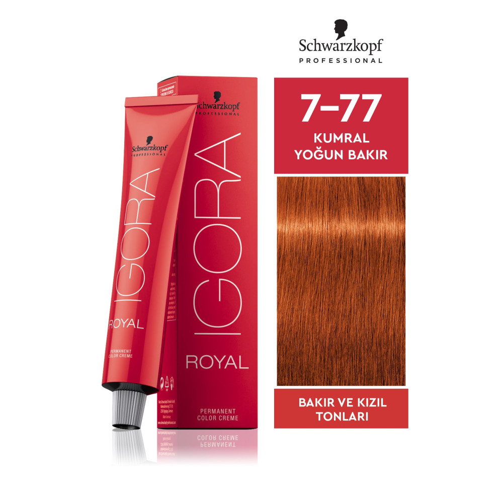 Igora Royal 7-77 Kumral Yoğun Bakır 60 ml Saç Boyası Fiyatı