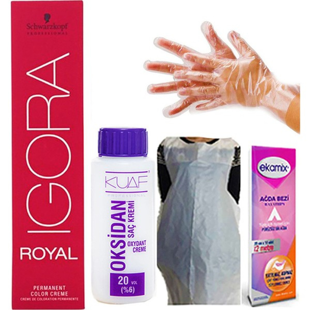 Igora Royal 7-77 Kumral Yoğun Bakır Boya Oksidan 20VOL Saç Boyası Fiyatı