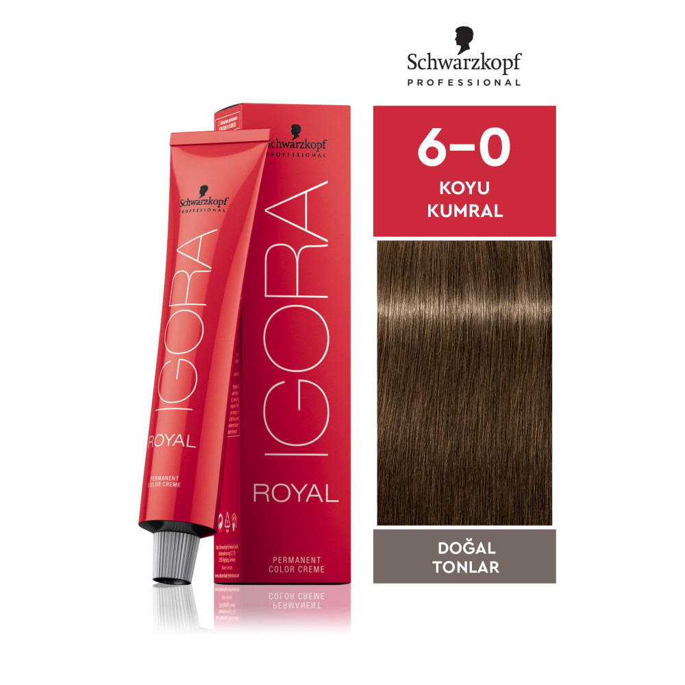 Igora Royal Doğal Tonlar 6-0 Koyu Kumral 60ml Saç Boyası Fiyatı