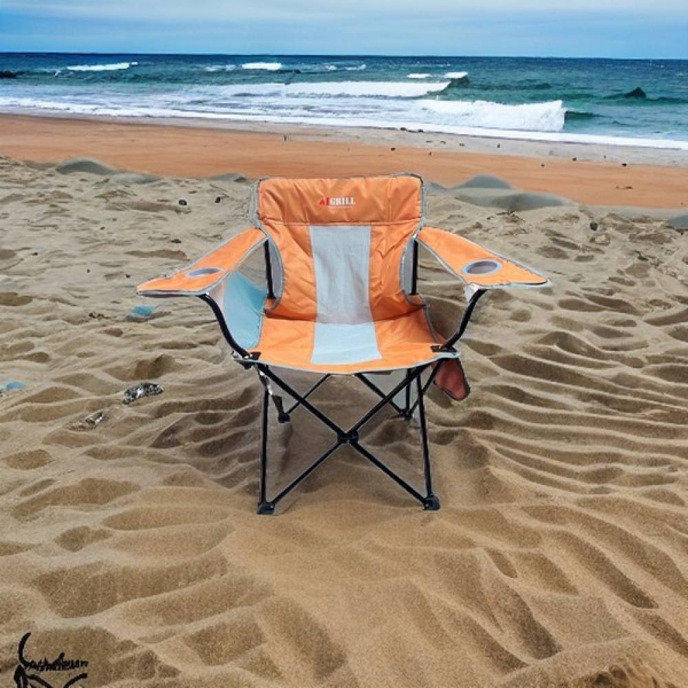 iGrill Turuncu Summer Taşınabilir Kamp Sandalyesi / Piknik Sandalyesi / Plaj Sandalyesi Kamp Sandalyesi Fiyatı