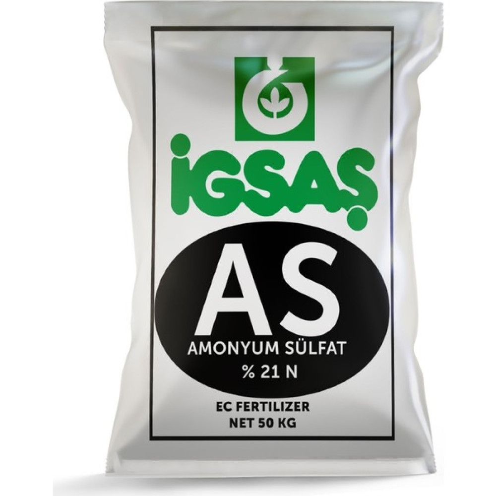 Igsaş Amonyum Sülfat (As %21 N) 50 kg Şeker Gübresi Gübre Fiyatı