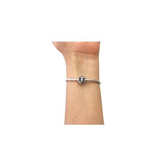 ''I''Harfi Pandora Bileklik İçin Gümüş Charm