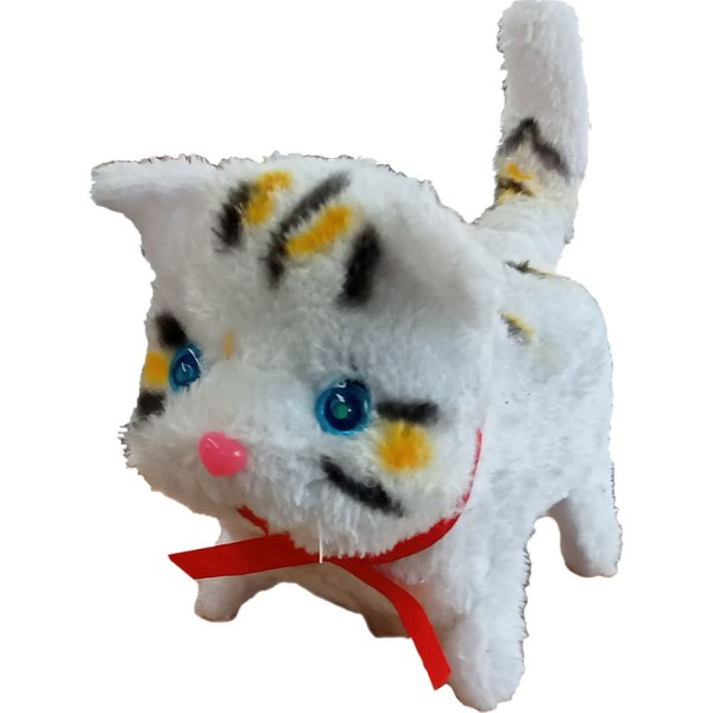 İhtiyaç AVM Miyavlayan Beyaz Renk Peluş Kedi Kuyruk Sallayan Işıklı Sesli Yürüyen Pelüş - Pilli Kedi - 17X10 CM Peluş Oyuncaklar Fiyatı