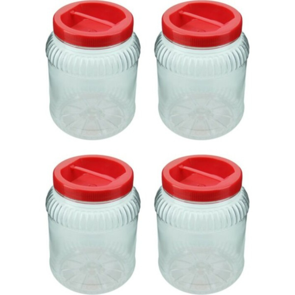 İhtiyaç Limanı Plastik Kavanoz Pet Bidon Saklama Kabı 2 Litre 4 Adet Saklama Kapları Fiyatı