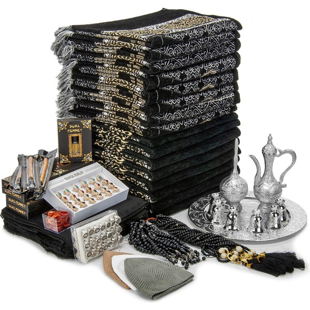 İhvan Kabe Hac ve Umre Hediyelik Set - 30 Kişilik - Siyah Anne, Bebek Fiyatı