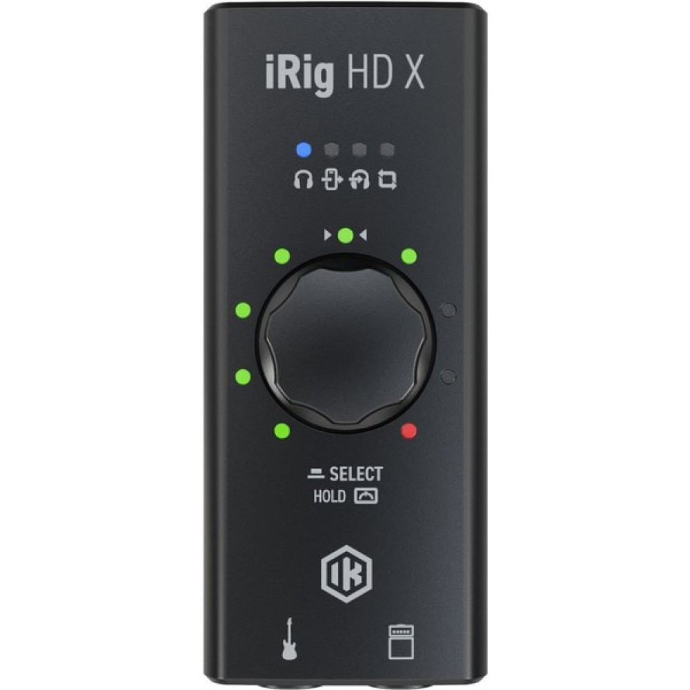 IK Multimedia Irig Hd x | Profesyonel Kalitede Gitarlar İçin 24BIT/96KHZ Dijital Ses Arabirimi - Siyah Stüdyo ve Sahne Ekipmanları Fiyatı