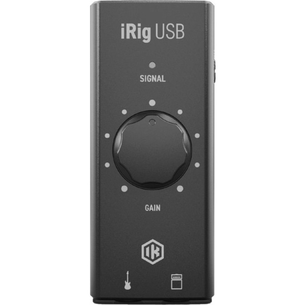 IK Multimedia Irig USB | Usb-C Dijital Gitar İçin Ses Kartı - Siyah Stüdyo ve Sahne Ekipmanları Fiyatı