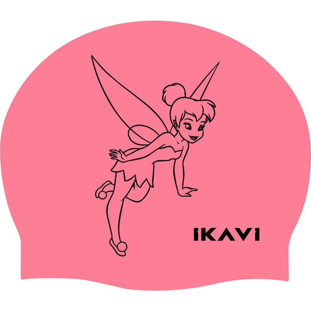 Ikavi Peri Kızı Baskılı Silikon Bone - Pembe - Standart Dalış & Yüzme Malzemeleri Fiyatı