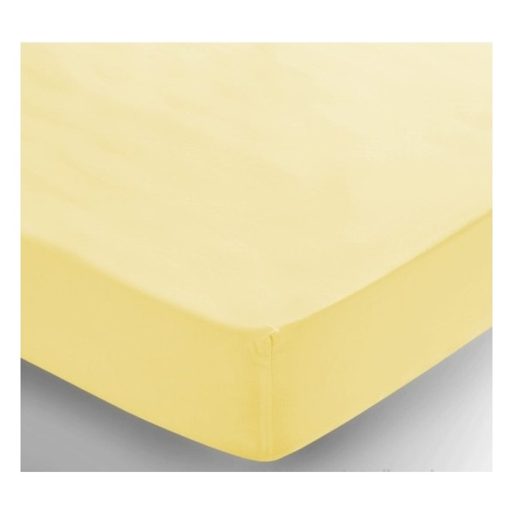 İkbalHome Penye Lastikli Çarşaf Çift Kişilik Sarı - 160 x 200 cm Çarşaf Fiyatı