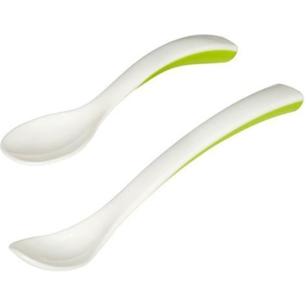 IKEA 2li Mama Kaşığı, Beyaz-Yeşil Meridyendukkan Bebek Mama Kaşığı 2li 13-16 cm - Kahverengi Oto Boyaları Fiyatı