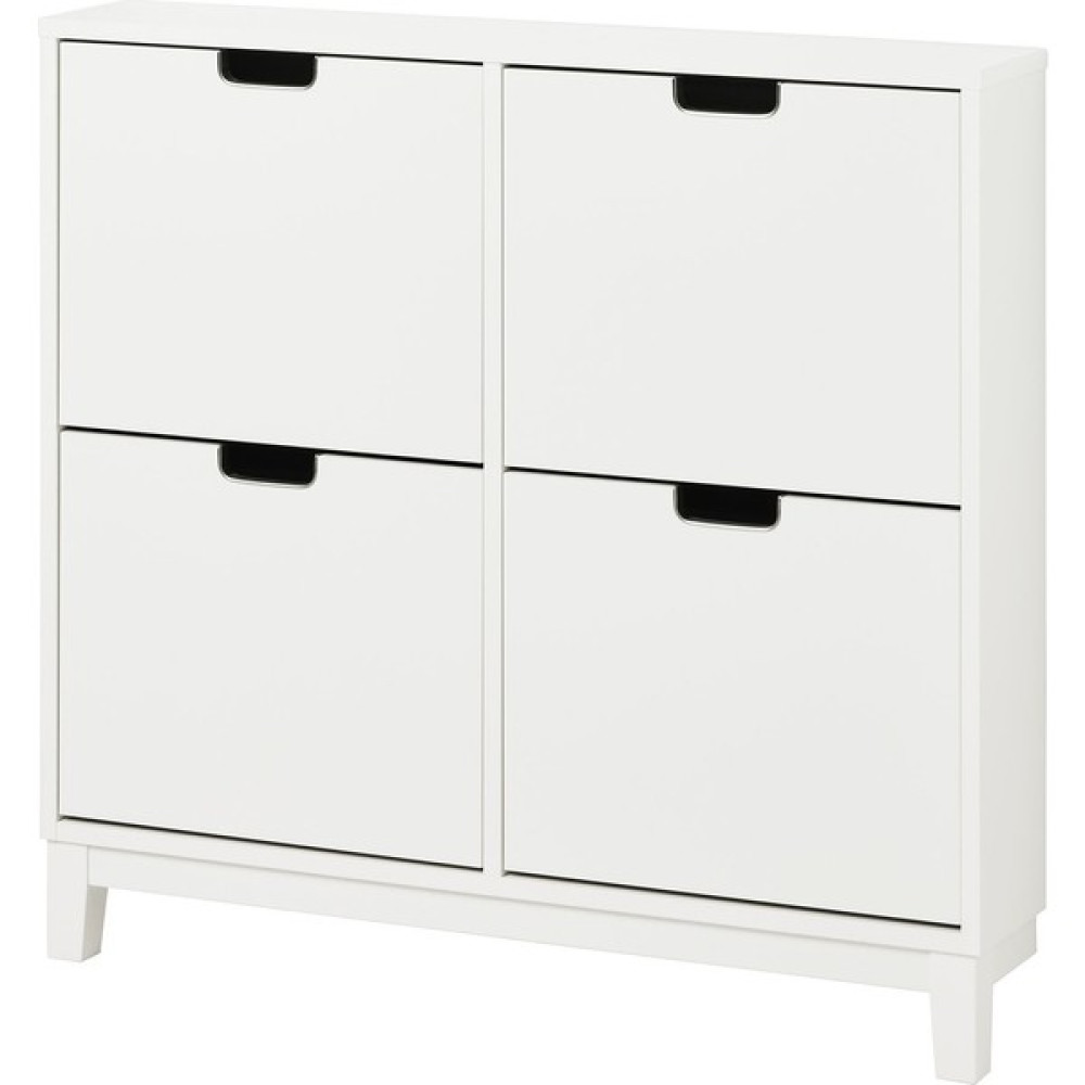 IKEA Ayakkabı Dolabı, Stall Beyaz Renk Meridyendukkan 96X17X90 Cm, 4 Bölmeli Ayakkabılık Ayakkabılık Fiyatı