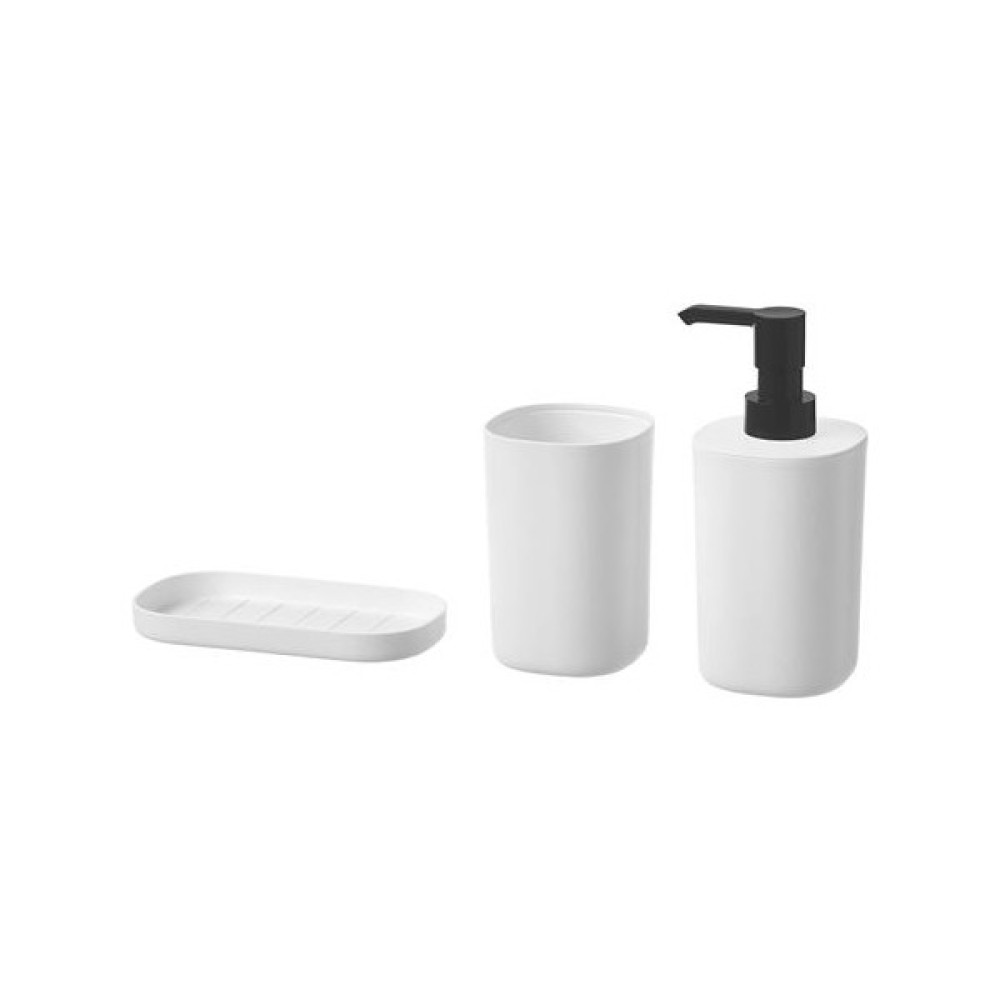 IKEA Banyo Sabunluk Seti Ikea Beyaz Sıvı Sabunluk Takımı Sabunluk Fiyatı