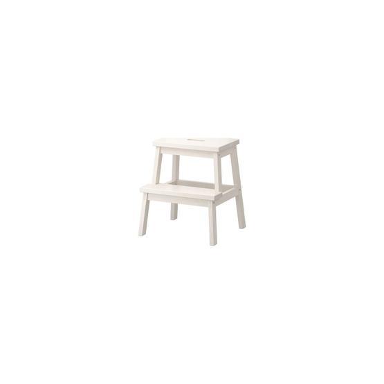 IKEA Bekvam Beyaz 43x50 cm Basamaklı Tabure