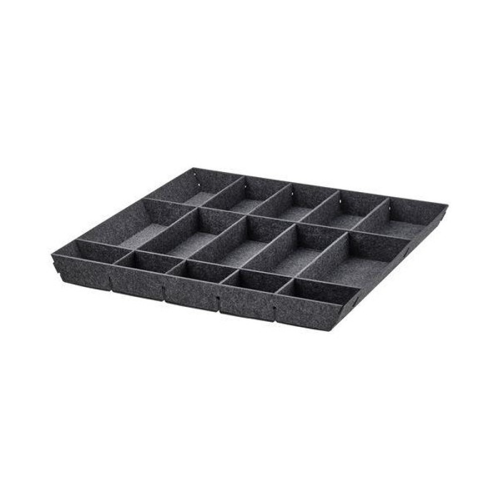 IKEA Bölmeli Çekmece Düzenleyici Meridyendukkan Gri Renk 60 Cm, Ayarlanabilir Kaşıklık-Çekmece Düzenleyici - 60CM Eşya Saklama Kutusu Fiyatı