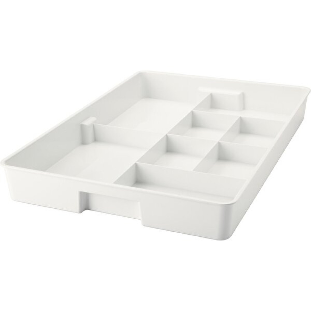 İkea Çok Amaçlı Bölmeli Kutu Beyaz Renk Ikea Takı-Çekmece Düzenleme Kutusu 53X36X6 cm - 53 x 36 x 6 cm Eşya Saklama Kutusu Fiyatı