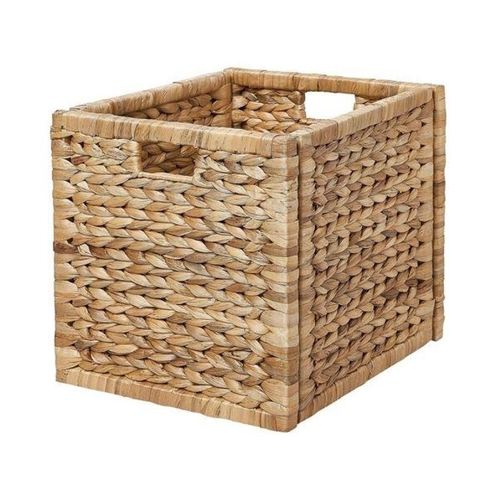 IKEA Doğal Sepet, Su Sümbülü Rattan Düzenleme Sepet Kutu El Örgüsü 32 x 34 x 32 cm - Bej Sepet Fiyatı
