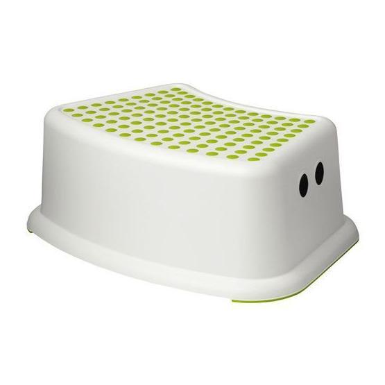 IKEA Forsiktig Beyaz Yeşil 37x13 cm Çocuk Basamağı