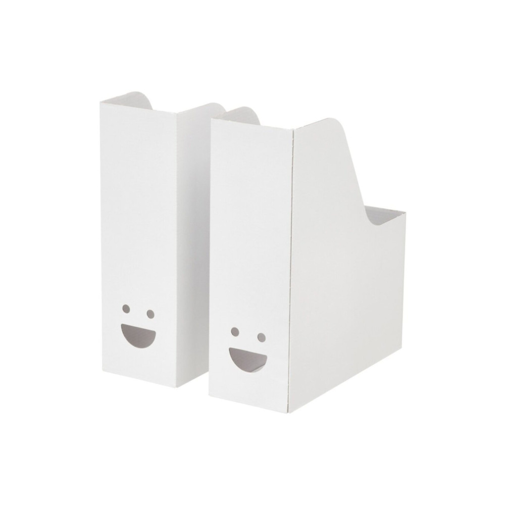 IKEA Gülen Yüz 2 Li Set Beyaz Kutu Klasör Dosyalık Magazinlik Evrak Dergi Dosyası 2 Adet Dosya Fiyatı