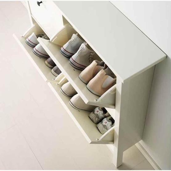 IKEA HEMNES Ayakkabılık Beyaz