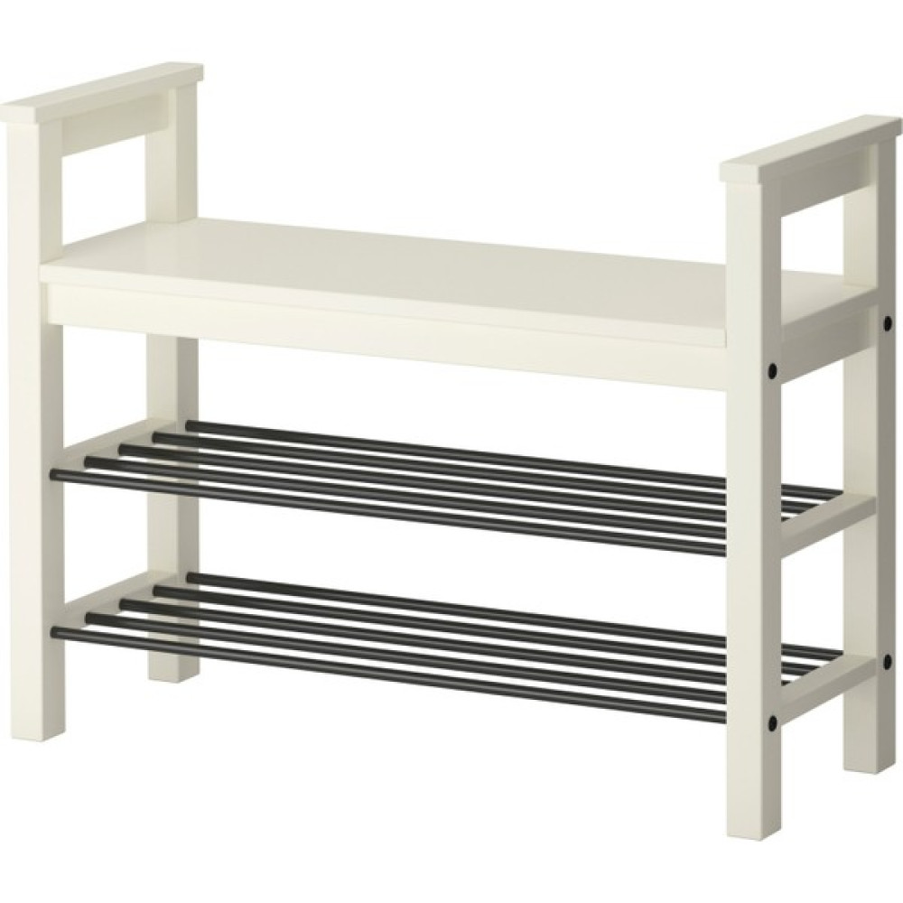 Ikea Hemnes Bank ve Ayakkabılık Beyaz, 85X32 cm Ayakkabılık Fiyatı