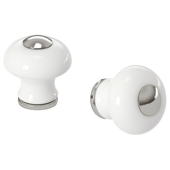 IKEA Hishult Porselen Beyaz 23 mm Topuz