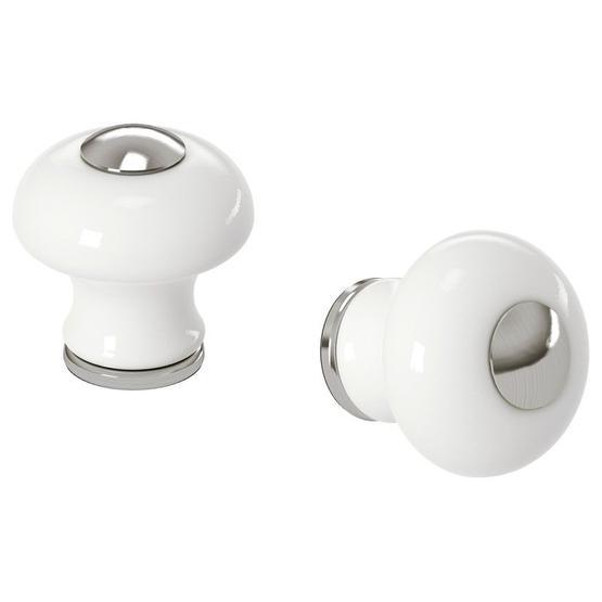 IKEA Hishult Porselen Beyaz 23 mm Topuz