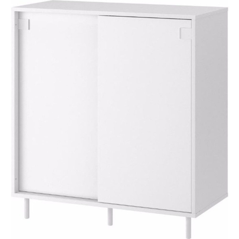 IKEA Mackapar Ayakkabı Dolabı, Meridyendukkan Beyaz, 80X102 cm Sürgülü Kapaklı Ayakkabılık - Beyaz Ayakkabılık Fiyatı