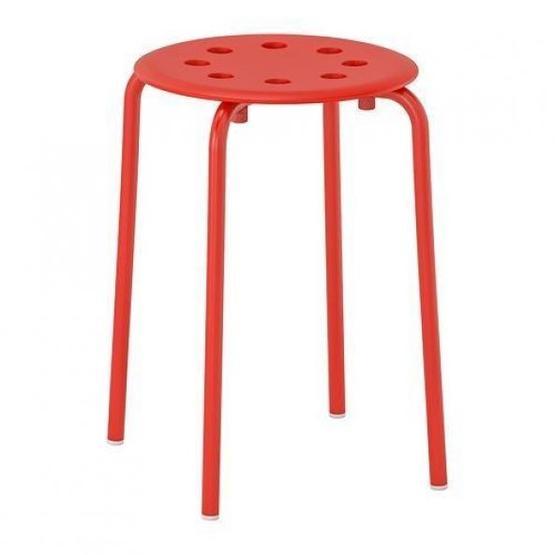IKEA Marius Kırmızı Tabure