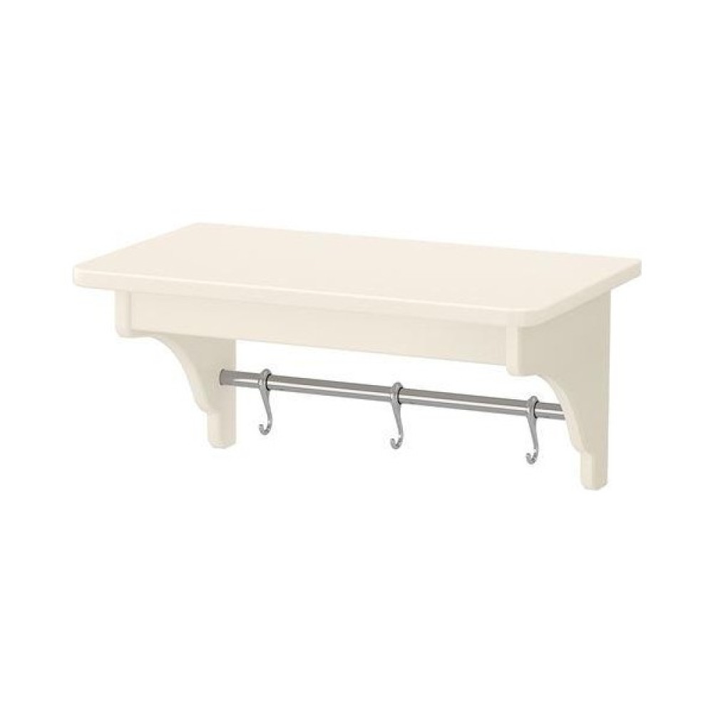 IKEA Mutfak Duvar Rafı Düzenleyici Raf Beyaz Renk 50 cm Mutfak Dekorasyonu Duvar Rafı Fiyatı