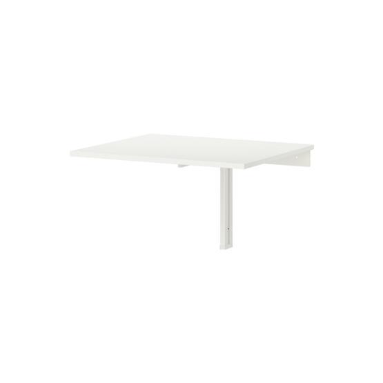 IKEA Norberg Beyaz 75x60 cm Duvara Monte Masa