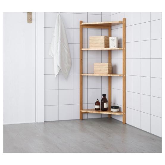 IKEA Ragrund Bambu 34x99 cm Raf Ünitesi